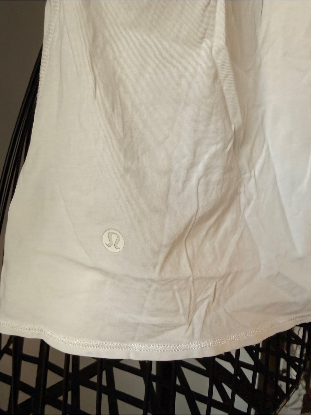 lululemon athletica White Women's Racerback Tank size 4 - Picture 4 of 6